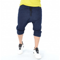MEN'S DENIM  DROP CROTCH SHORTS TRENDFIELD - Img 4