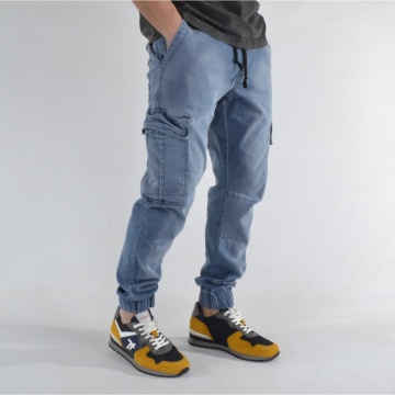 MEN'S DENIM DROP CROTCH SHORTS TRENDFIELD