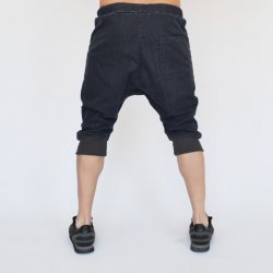 MEN'S DENIM  DROP CROTCH SHORTS TRENDFIELD - Img 3