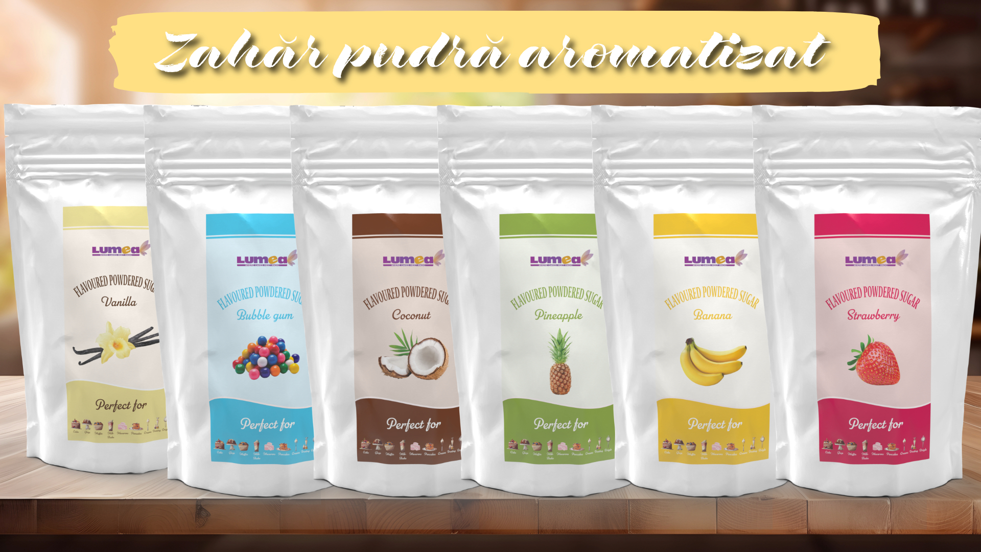 Un praf de magie: Cum zahărul pudră aromatizat transformă deserturile
