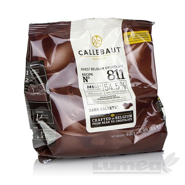 Ciocolata neagra fina, 400g - Barry Callebaut