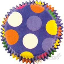 Hartii briose cu model de buline, 50 buc. - Wilton