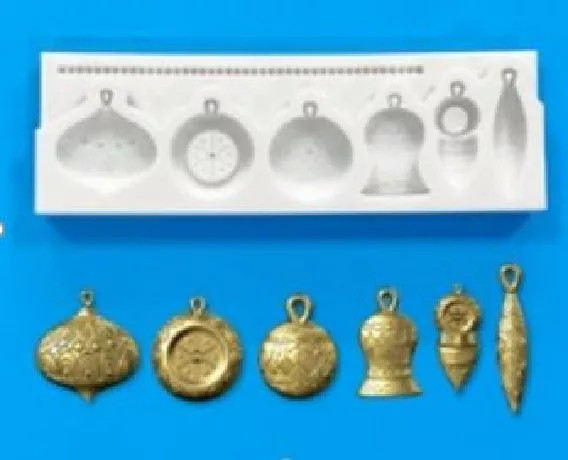 Mulaj silicon ornament craciun - Lumea