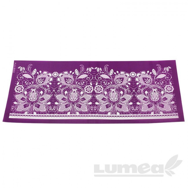 Sablon tort model flori, #B002 - Lumea