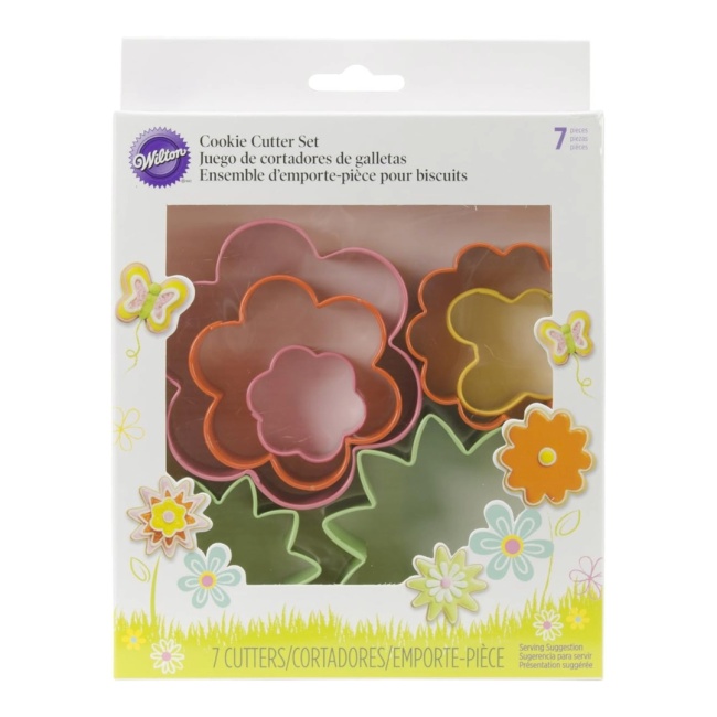 Set decupatoare Flori, Fluturas - Wilton