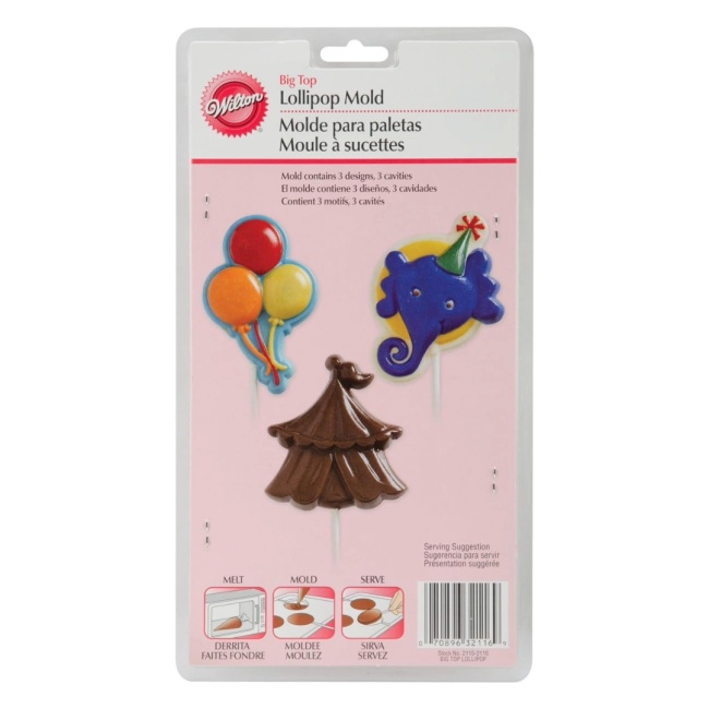 Set forma ciocolata/acadele model Circ - Wilton