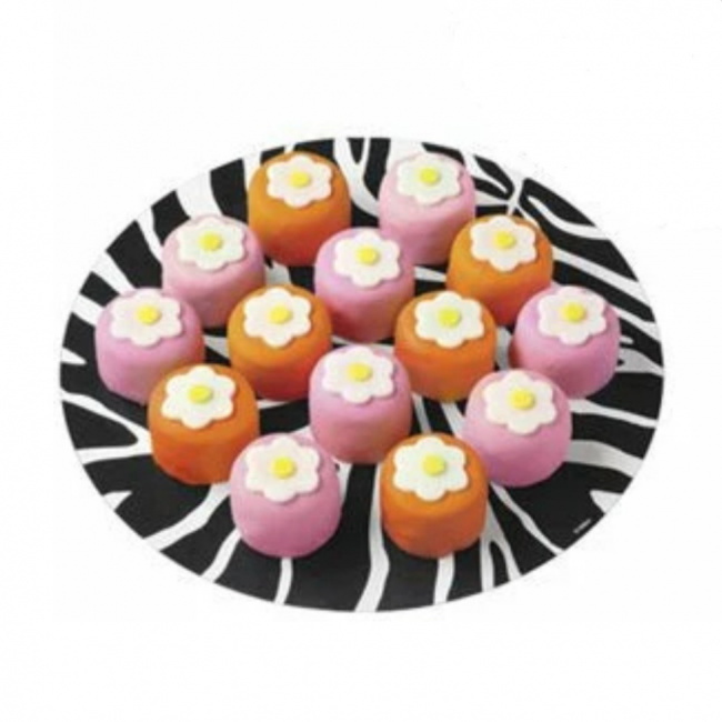 Set hartii dantelate "Zebra", 20 cm, 6 buc. -Wilton