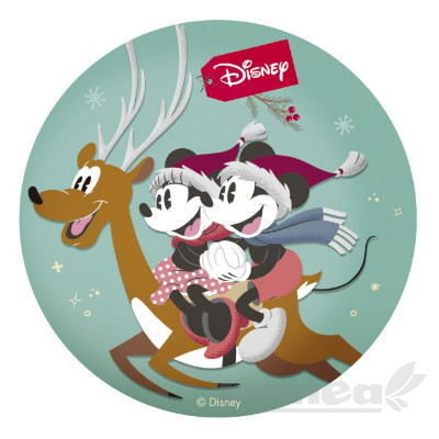 Vafa tort Christmas, Mickey and Minnie - deKora