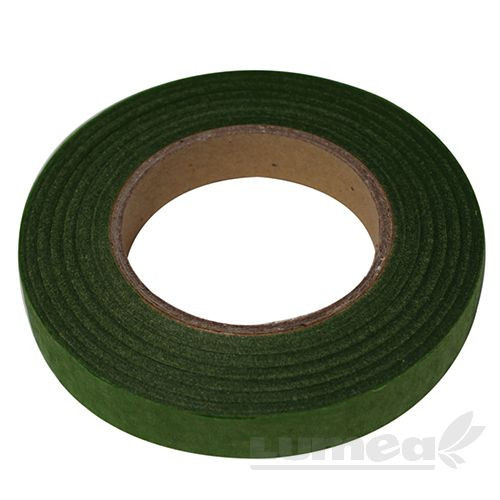 Banda flori culoare verde olive, 27m - Lumea Basmelor