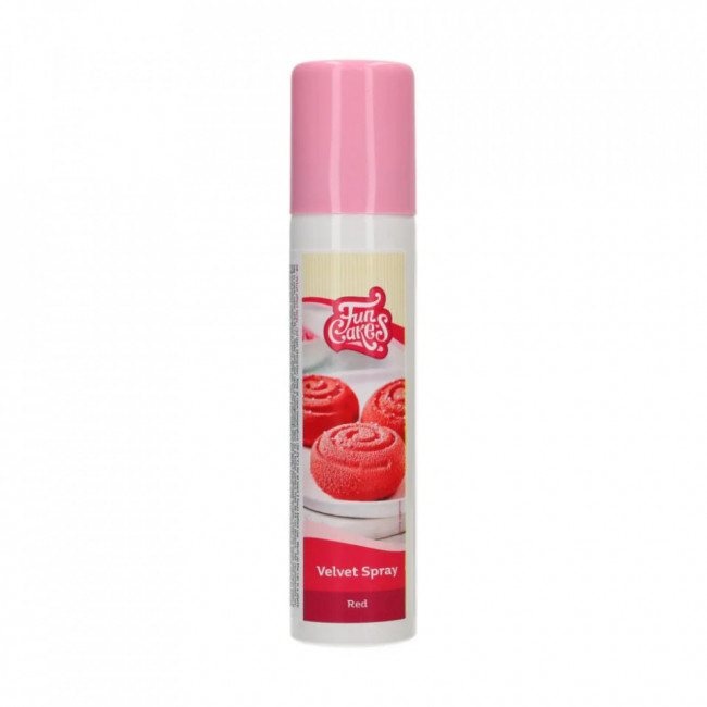Colorant alimentar spray rosu velvet - FunCakes