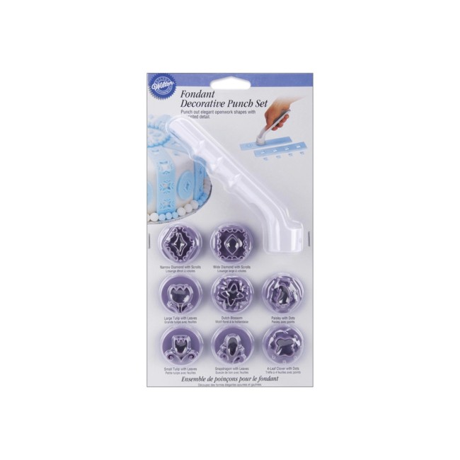 Decupator 8 forme diferite "Decorative Punch Set" - Wilton
