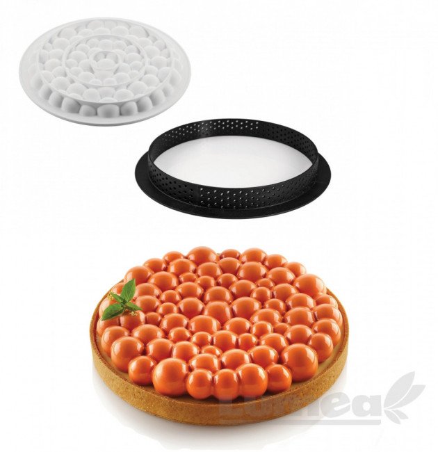 Forma silicon model "Kit tarte ring bubble" - SilikoMart