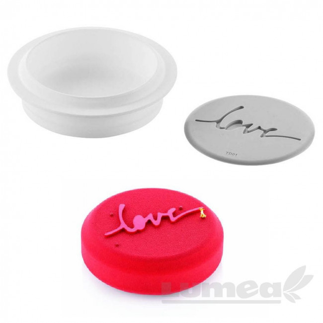 Forma tort din silicon "LOVE 360" - SilikoMart