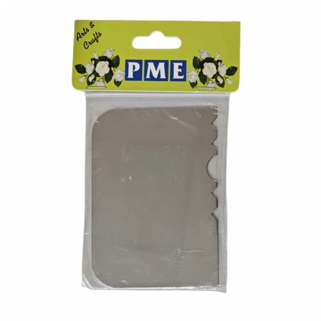 Modelator Fondant din otel cu Model dintat partial si Cerc, 11 cm - PME