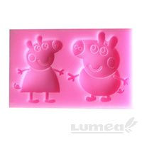Mulaj silicon Peppa pig - Lumea Basmelor