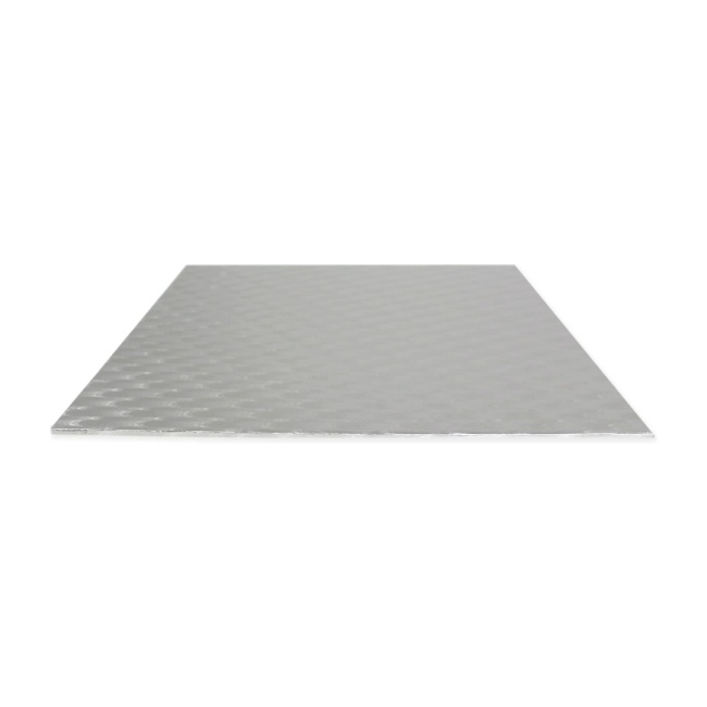 Platform tort patrat Argintiu 1 cm gros, 35.5 cm - PME
