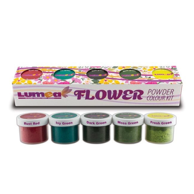 Set Colorant alimentar pudra Leaf Palette Mix - Lumea