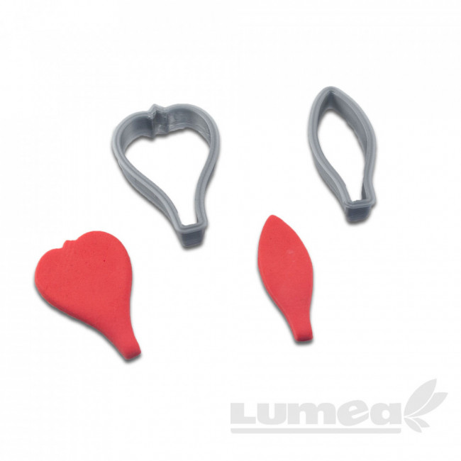 Set decupatoare petale, 2 buc. - Lumea