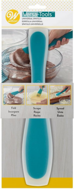 Spatula albastru din silicon, 28 cm - Wilton