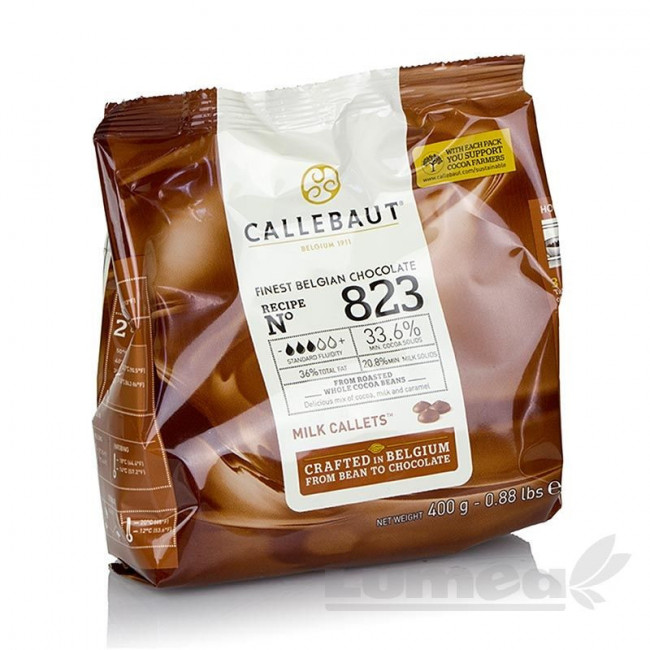 Ciocolata fina cu lapte, 400g - Barry Callebaut