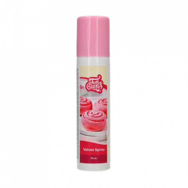 Colorant alimentar spray Pink velvet - FunCakes