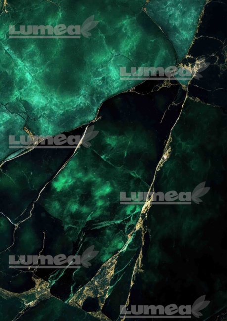 Imagine comestibila tort din Zahar A4 Marmura Verde Inchis - Lumea