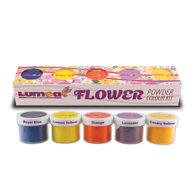 Set Colorant alimentar pudra Spring Mix - Lumea