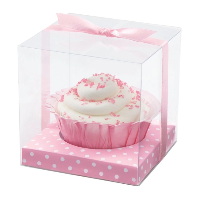 Set Cutii pentru Briose roz-transparet, 20 buc. - Wilton