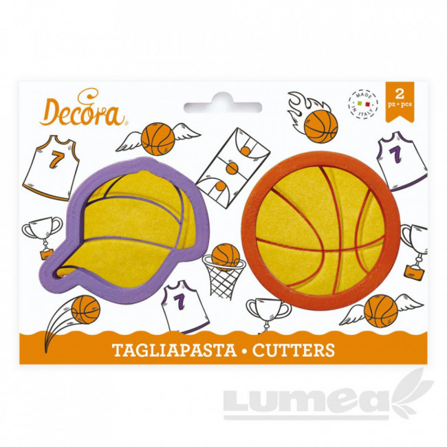Set decupatoare basketball, 2 buc. - Decora