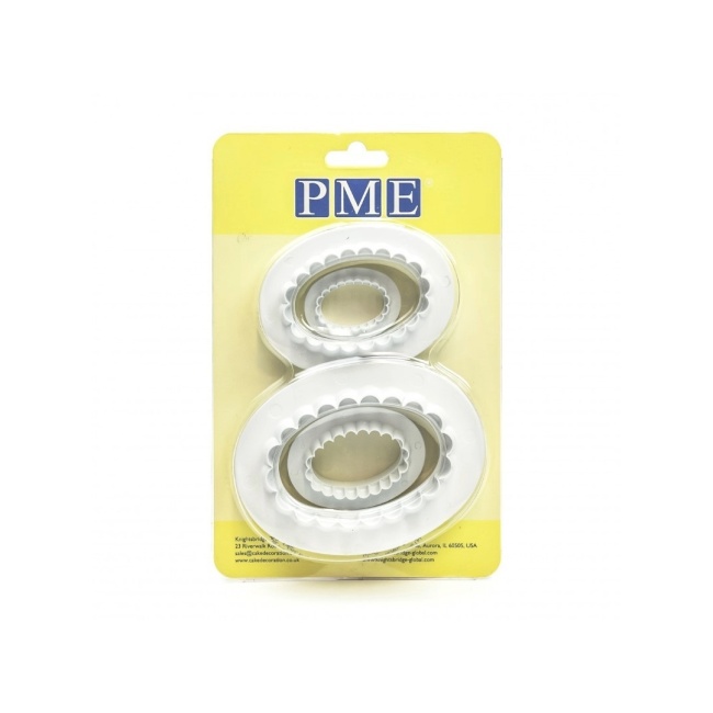 Set decupatoare forme Ovale, 4 buc. - PME