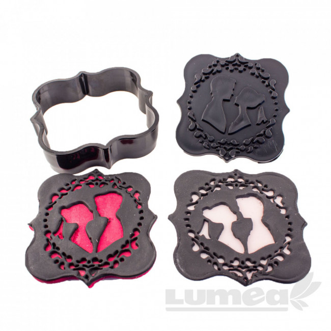 Set decupatoare Mire si Mireasa - Lumea