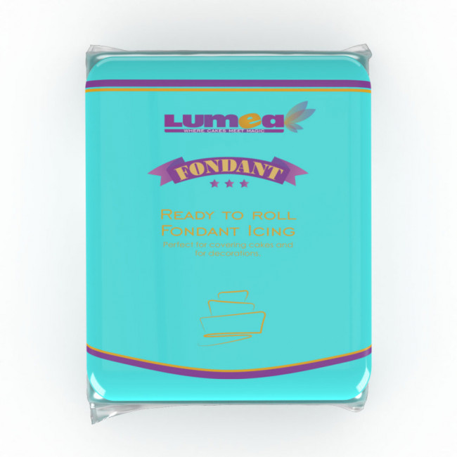Fondant Albastru Cer, 500g - Lumea