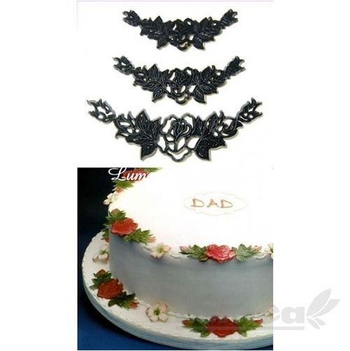 <p>Creați <strong>decoruri</strong> romantice și elegante cu acest <strong>set</strong> de 3 decupatoare Ghirlandă cu Trandafiri de la Patchwork! Ideal pentru torturi de nuntă, aniversări sau deserturi cu tematică florală, acest set vă ajută să realizați