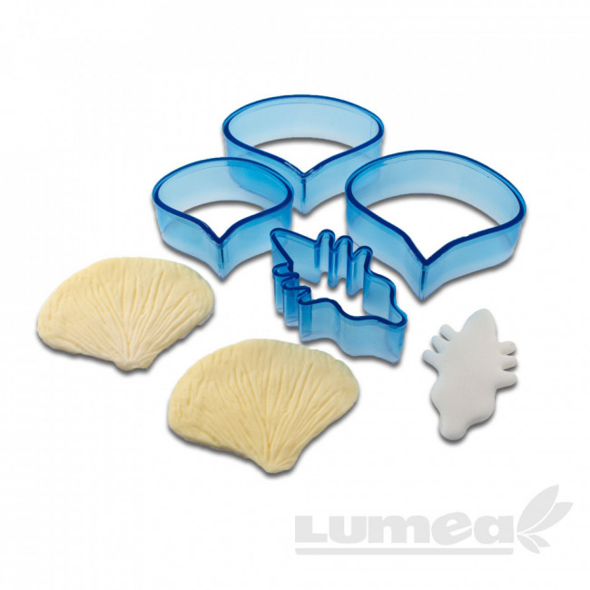 Set decupatoare petale, 4 buc. - Lumea