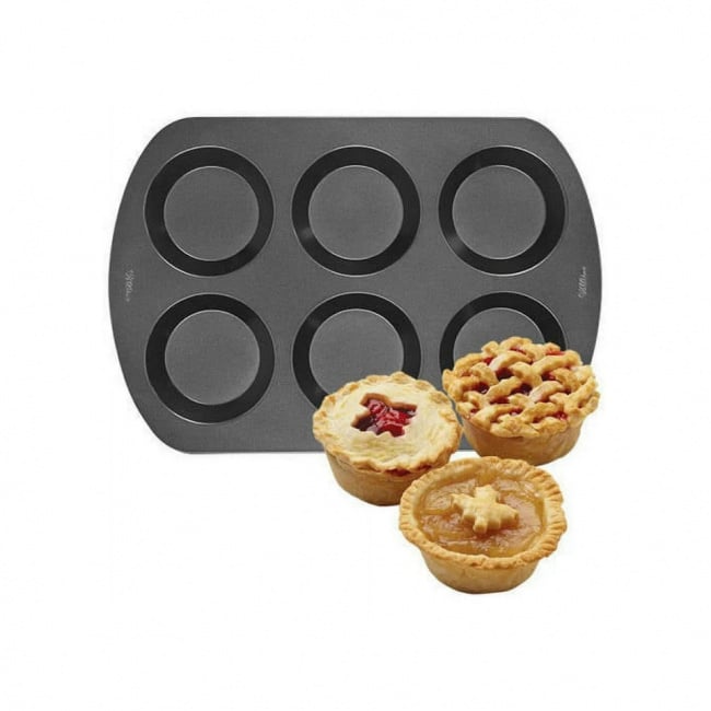 Tava de copt pentru Placinte cu Fructe, 6 cav. - Wilton