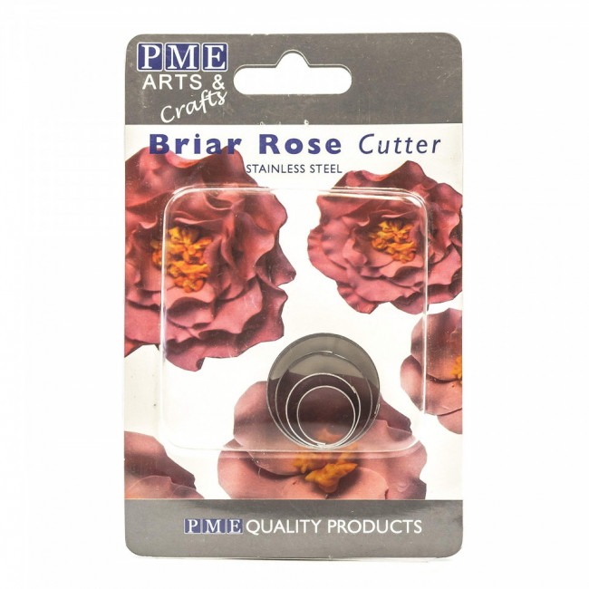 Decupatoare de trandafir "Briar Rose", 4 buc. - PME