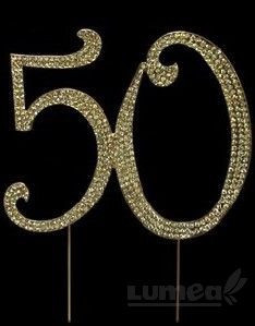 Figurine emblema "50 ani" auriu