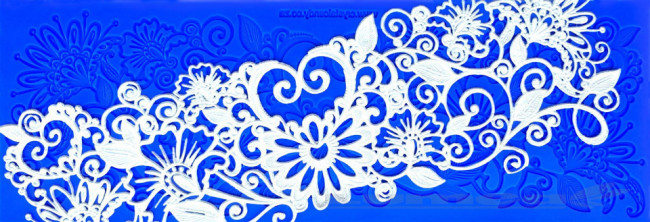 Forma silicon dantela Hidden Heart - Crystal Lace