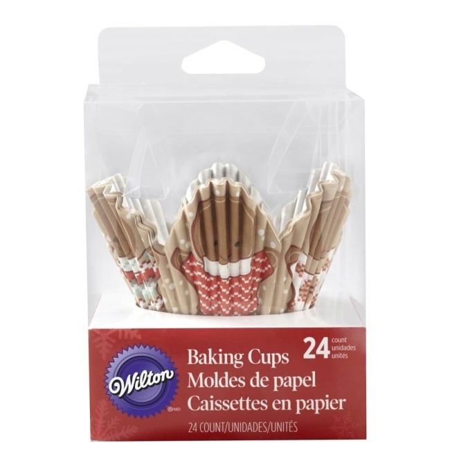 Hartii briose model Om din Turta Dulce, 24 buc. - Wilton