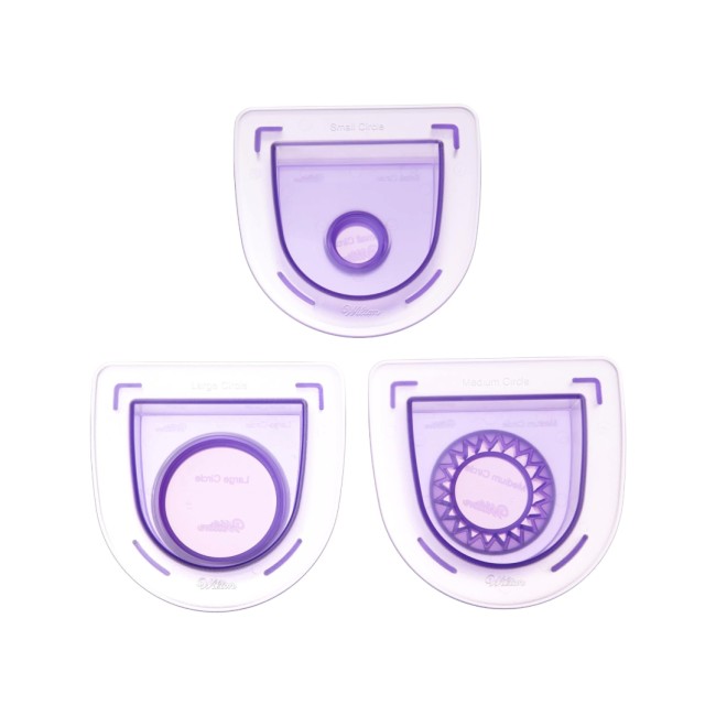 Set decupatoare diferite cercuri pentru "Punch set", 3 buc. - Wilton