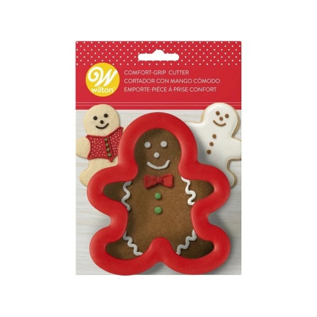 Decupator Om de Turta Dulce cu prindere confortabila - Wilton