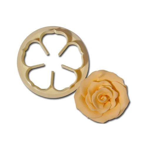 Decupator trandafir cu petala ascutita 6.5 cm - FMM