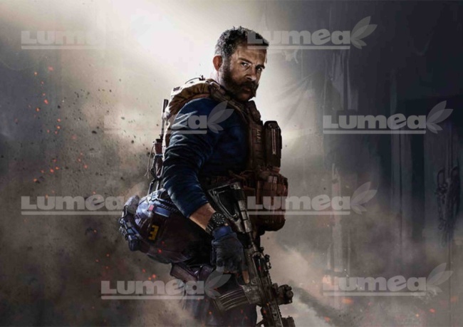 Imagine comestibila tort din Zahar, Call of Duty, Captain Price - Lumea