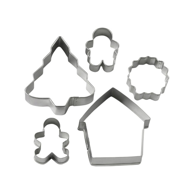 Set decupatoare Craciun, 5 buc. - Wilton