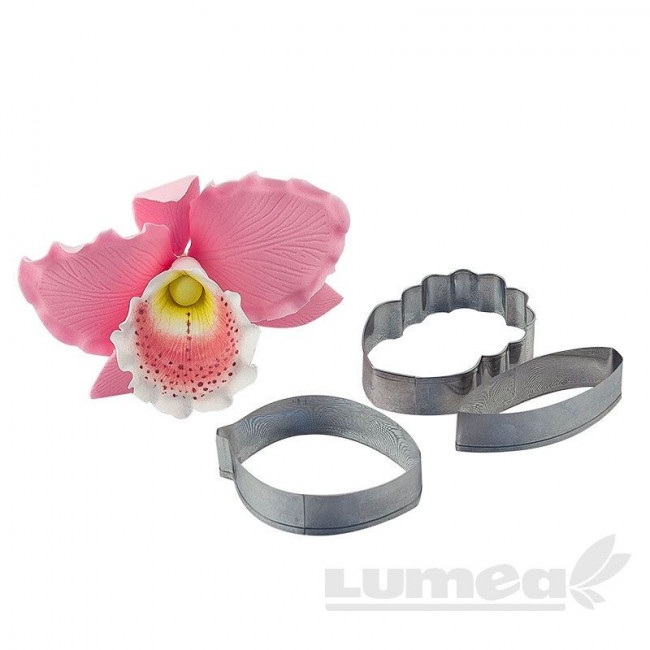 Set decupatoare orhidee, 3 bucati - Lumea