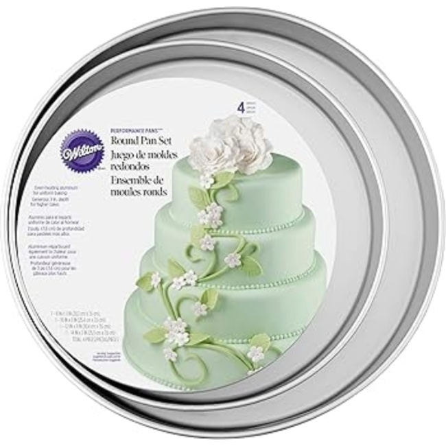 Set forma de copt Rotunda, 4 buc. - Wilton