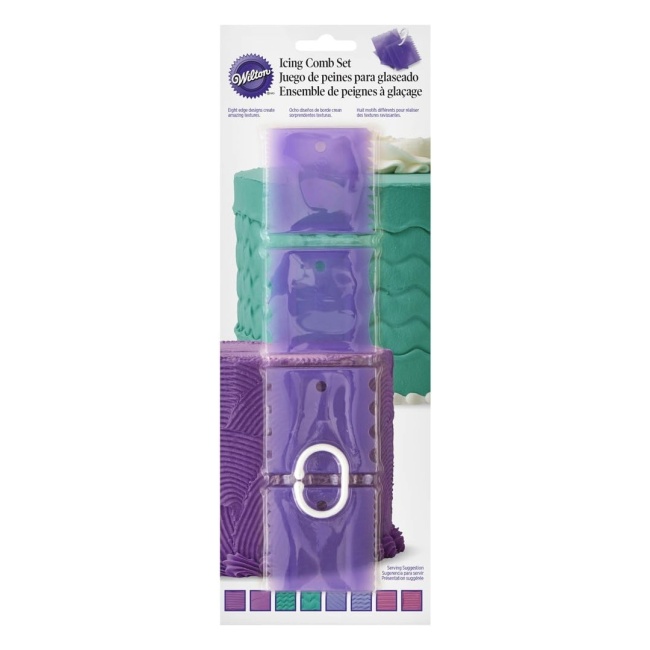 Set modelator fondant cu diferite modele, 4 buc. - Wilton
