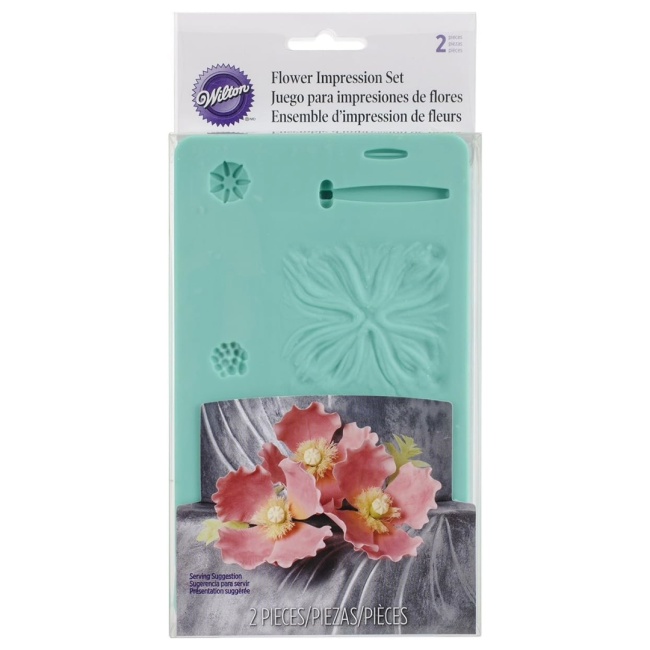 Set Mulaj Silicon Floare, 2 buc. - Wilton