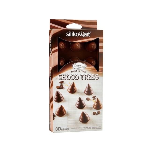 Forma silicon pentru ciocolata "Choco Trees" - SilikoMart
