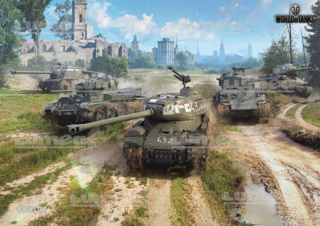 Imagine comestibila tort din Zahar, World of Tanks model 4 - Lumea